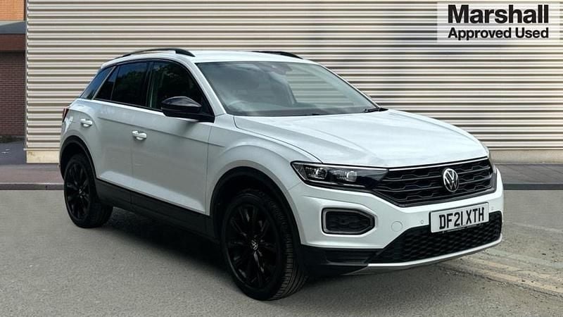 White Used 2021 VW T-Roc Black Edition SUV | £20,820 (Fair price) - Image 1/4
