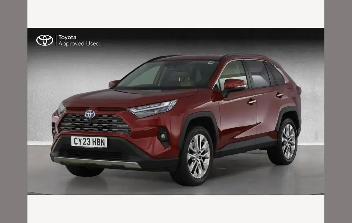 Used Toyota RAV4 Hybrid 218 HP (160 kW) 2023 Red SUV