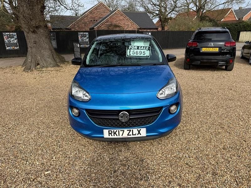 Used Vauxhall Adam 70 HP (51 kW) 2017 Blue Hatchback