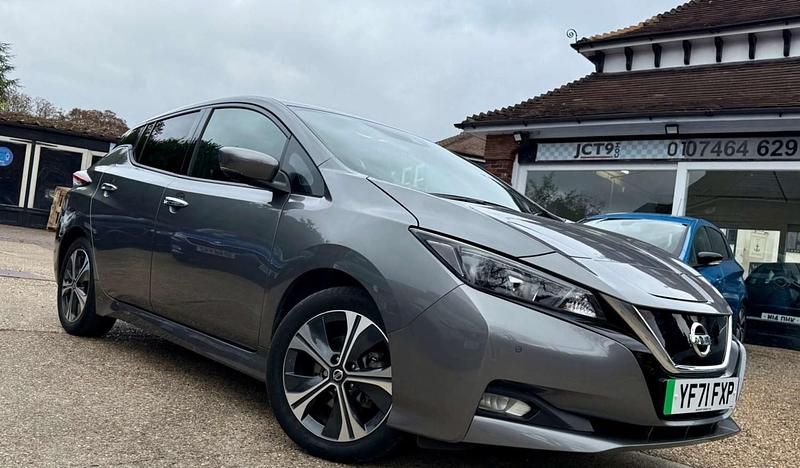 Grey Used 2021 Nissan Leaf N-Connecta Hatchback | £10,289 (Fair price) - Image 1/4