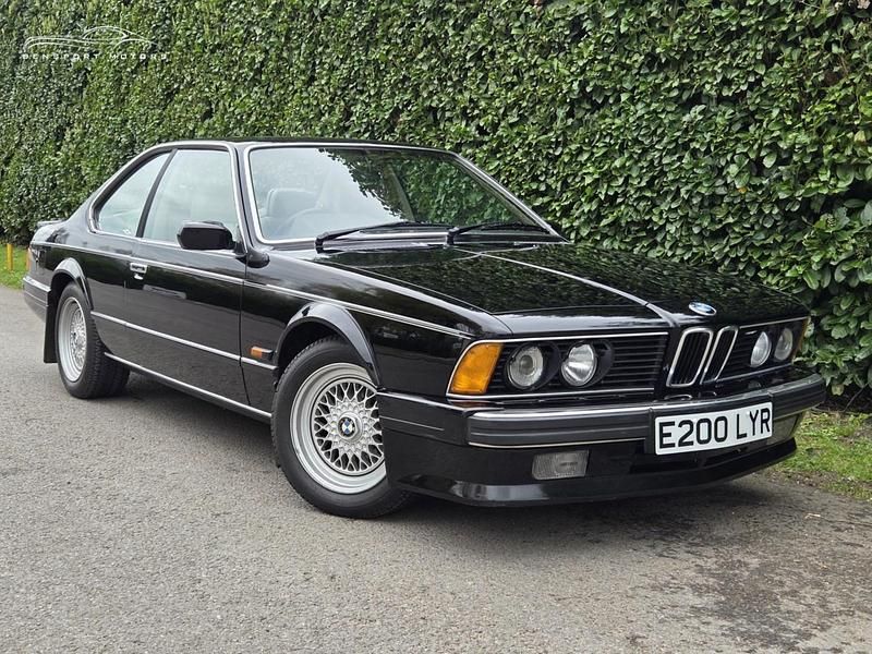 Used BMW 635 220 HP (161 kW) 1988 Black Coupe