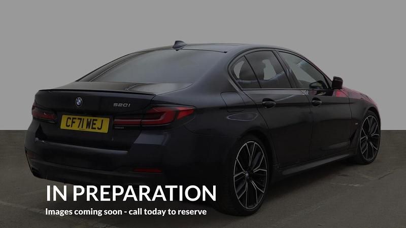 Used BMW 520 M Sport 184 HP (135 kW) 2022 Black Sedan