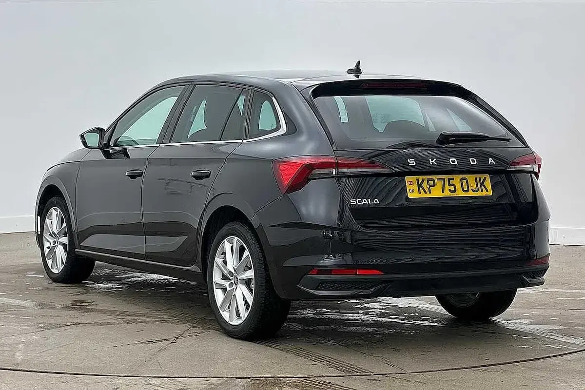 Used Skoda Scala SE L 85 HP (62 kW) 2025 Black magic pearl effect Hatchback