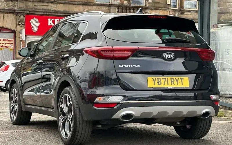 Used Kia Sportage GT-Line 136 HP (100 kW) 2021 Black SUV
