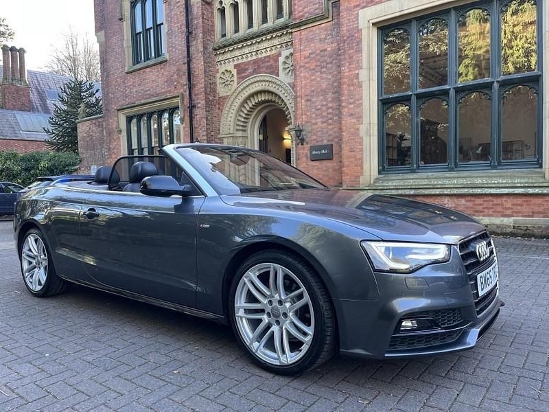 Grey Used 2016 Audi A5 Cabriolet S-Line Cabriolet | £10,681 (Fair price) - Image 1/4