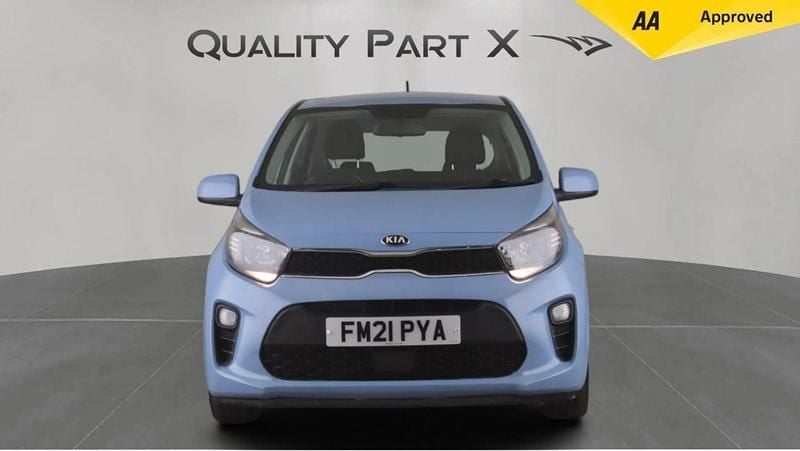 Used Kia Picanto 66 HP (48 kW) 2021 Blue Hatchback