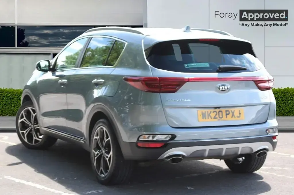 Used Kia Sportage GT-Line 177 HP (130 kW) 2020 Silver SUV