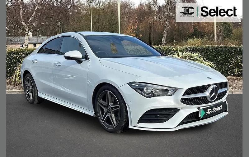White Used 2021 Mercedes CLA180 AMG Line Premium Sedan | £22,990 (Fair price) - Image 1/4