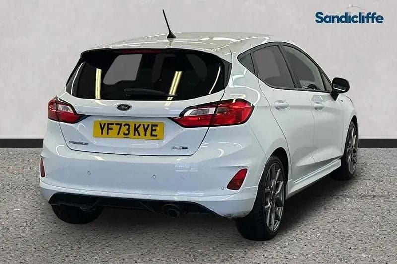 Used Ford Fiesta ST-Line 125 HP (91 kW) 2023 White Hatchback
