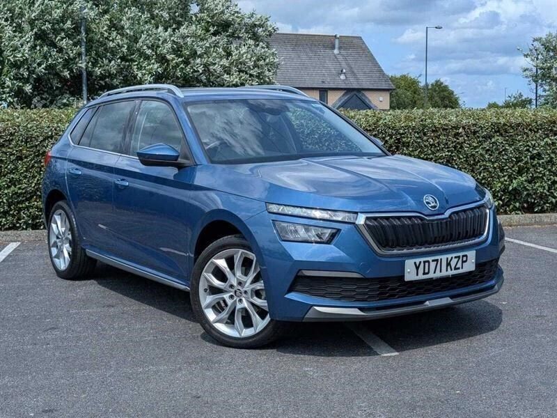 Titan blue Used 2021 Skoda Kamiq SE L SUV | £15,290 (Fair price) - Image 1/4