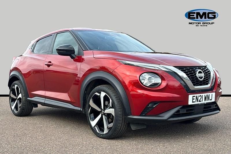 Used Nissan Juke Tekna 114 HP (83 kW) 2021 Red SUV