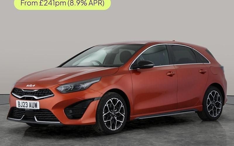 Used Kia Ceed GT-Line 160 HP (117 kW) 2023 Orange Hatchback