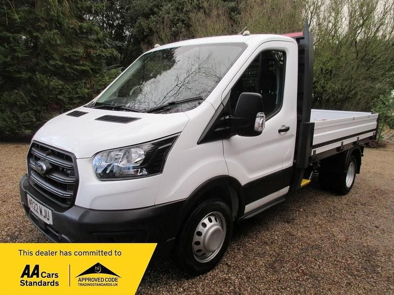 Used Ford Transit 130 HP (95 kW) 2022 White Pickup