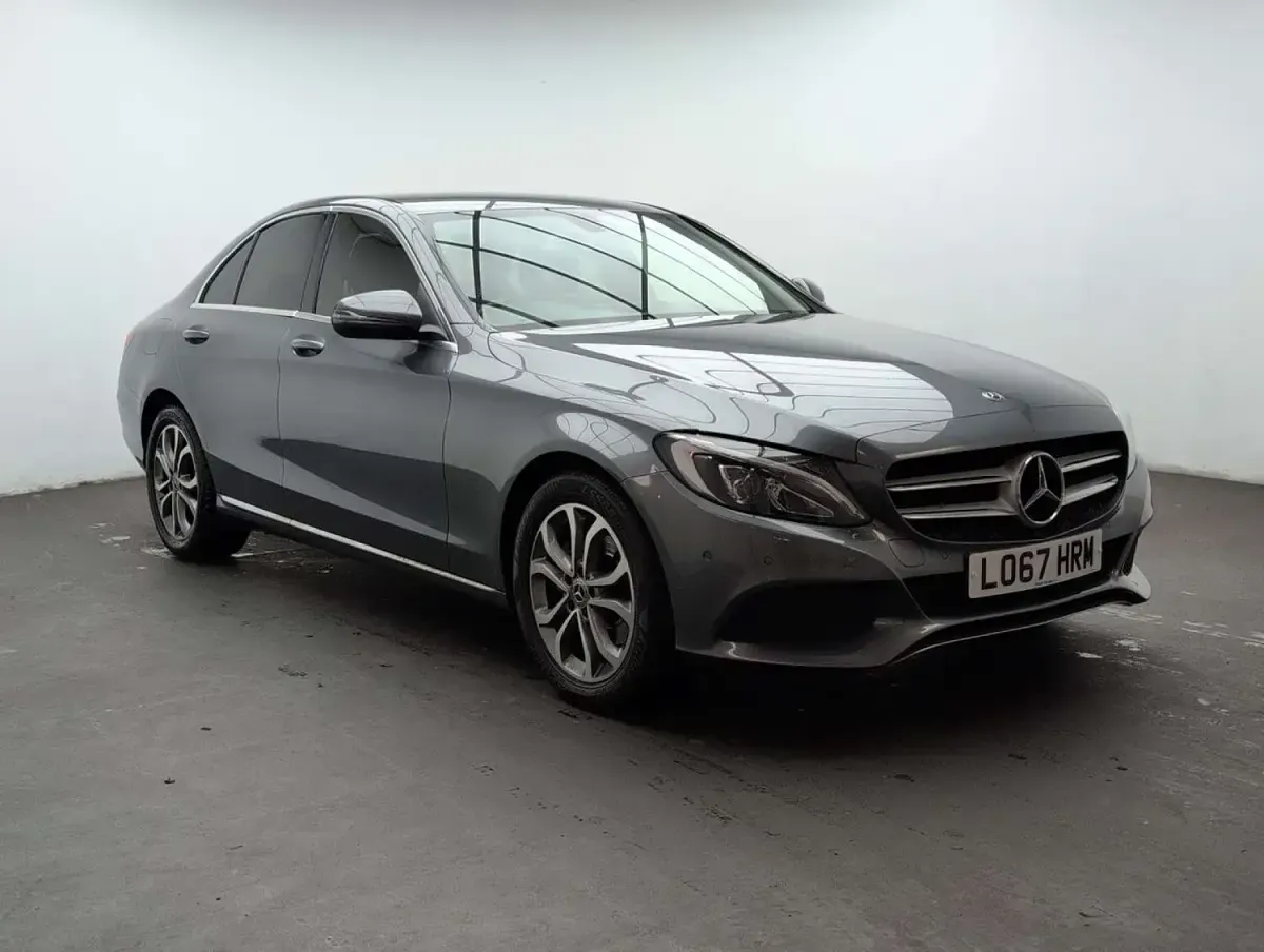 Used Mercedes C200 2017 Grey Sedan