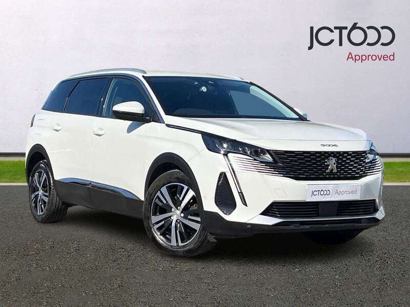 White Used 2021 Peugeot 5008 Allure MPV | £18,952 (Fair price) - Image 1/4