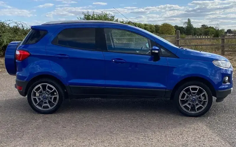 Used Ford Ecosport Titanium 125 HP (91 kW) 2016 Blue SUV