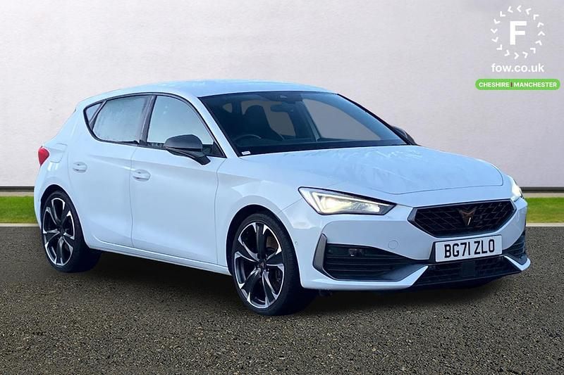 White Used 2021 Cupra Leon VZ2 Hatchback | £18,099 - Image 1/3
