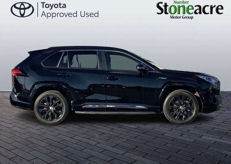 Used Toyota RAV4 Hybrid Edition 222 HP (163 kW) 2021 Galaxy black SUV