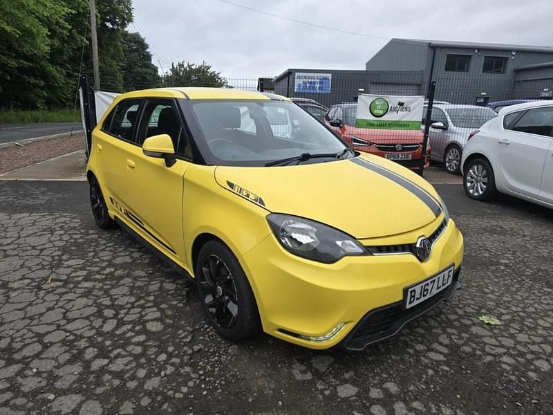 Yellow Used 2017 MG MG3 Hatchback | £3,950 (Good price) - Image 1/4