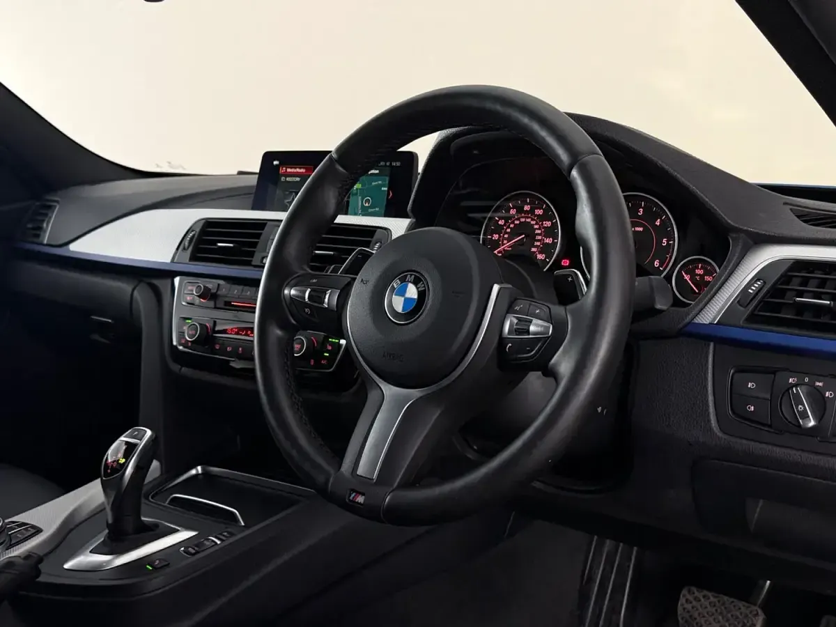 Used BMW 335 M Sport 313 HP (230 kW) 2018 Blue Sedan