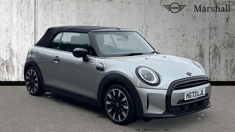 Silver Used 2023 Mini Cooper Cabriolet Exclusive Cabriolet | £23,744 (Fair price) - Image 1/4