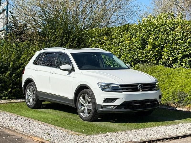 Used VW Tiguan SEL 150 HP (110 kW) 2018 White SUV