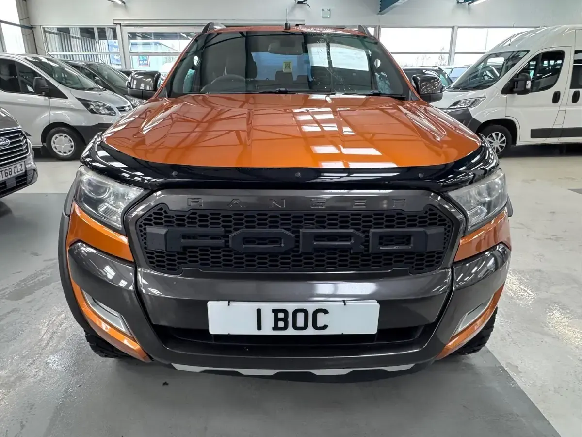 Used Ford Ranger Wildtrack 200 HP (147 kW) 2016 Orange Pickup