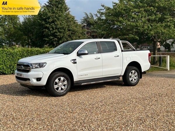 White Used 2022 Ford Ranger Limited Pickup | £16,799 - Image 1/1