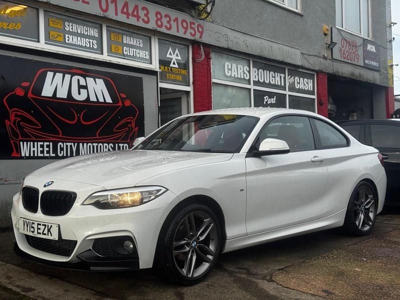 Used BMW 218 M Sport 2015 White Coupe