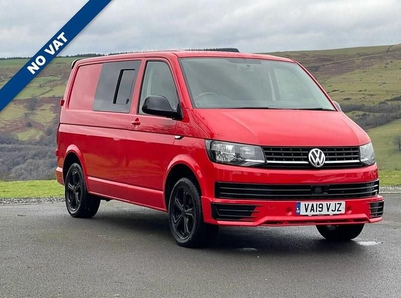 Red Used 2019 VW T6.1 Startline Van | £16,999 (Super price) - Image 1/4