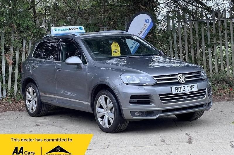 Grey Used 2013 VW Touareg R-line SUV | £9,995 (Fair price) - Image 1/1