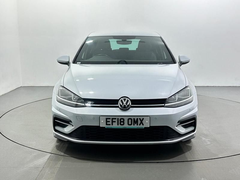 Used VW Golf VII R-line 150 HP (110 kW) 2018 Silver Hatchback