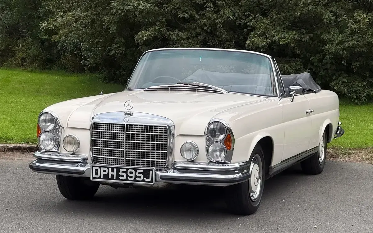 Used Mercedes 280 1970 White Cabriolet