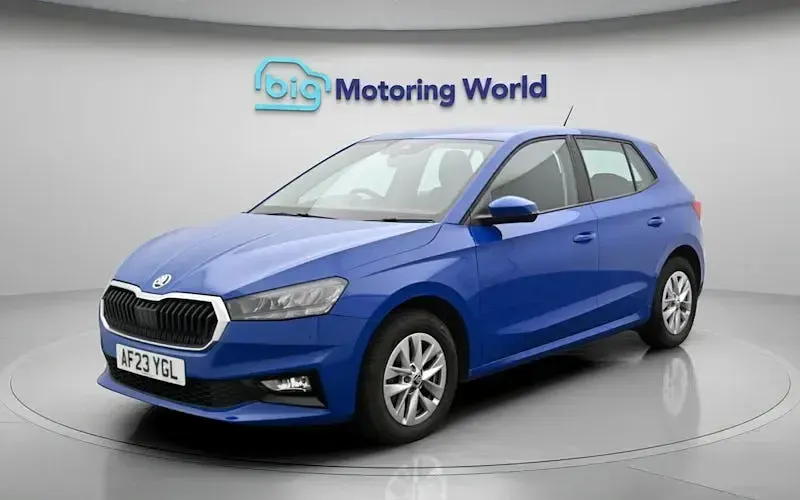 Used Skoda Fabia Comfort 110 HP (80 kW) 2023 Blue Hatchback