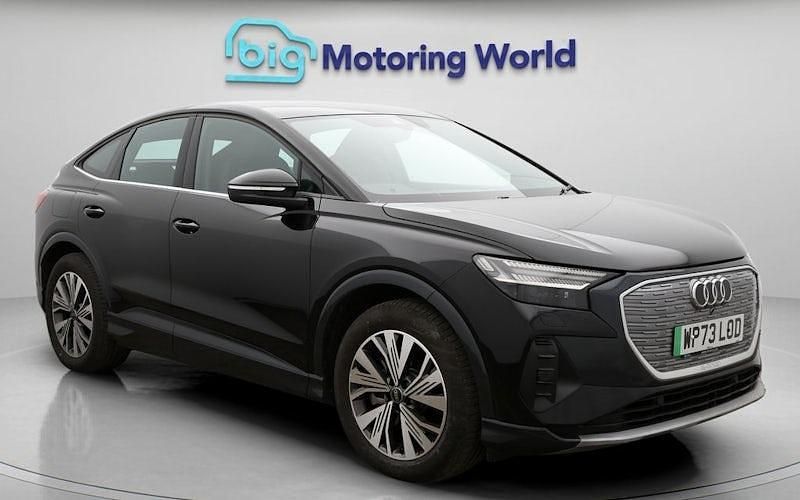 Used Audi Q4 Sportback e-tron Sport 150 kW (204 HP) 2023 Black SUV