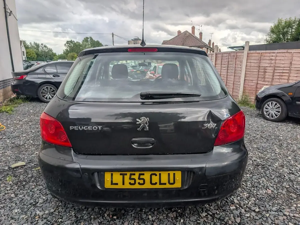 Used Peugeot 307 S 109 HP (80 kW) 2005 Black Hatchback