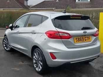 Used Ford Fiesta Vignale 125 HP (91 kW) 2019 Silver Hatchback