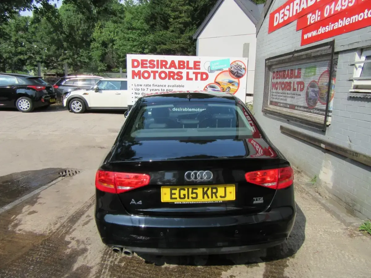 Used Audi A4 163 HP (119 kW) 2015 Black Sedan