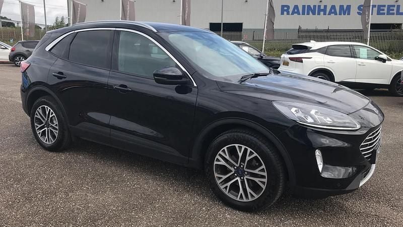 Black Used 2022 Ford Kuga Titanium SUV | £17,498 (Good price) - Image 1/4