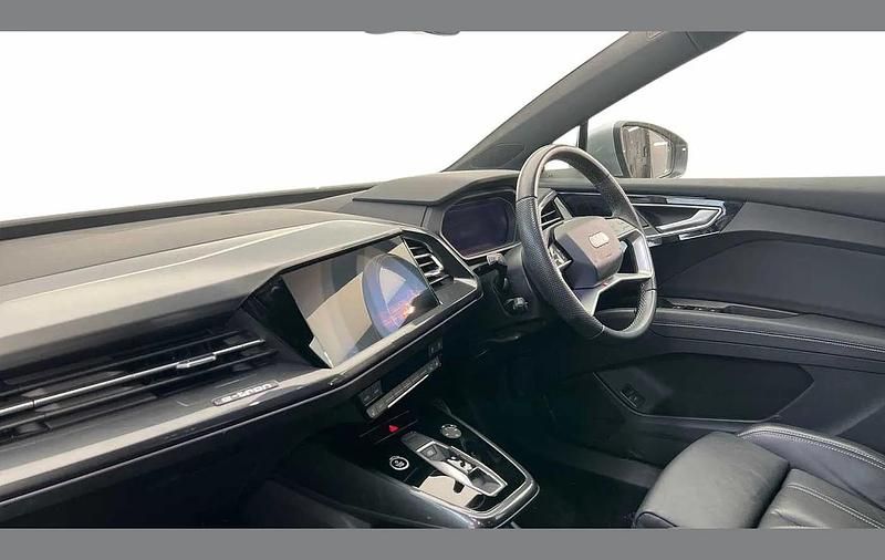 Used Audi Q4 e-tron S-Line 150 kW (204 HP) 2022 Silver SUV