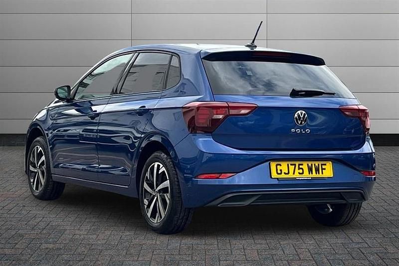Used VW Polo Match 95 HP (69 kW) 2025 Reef blue Hatchback
