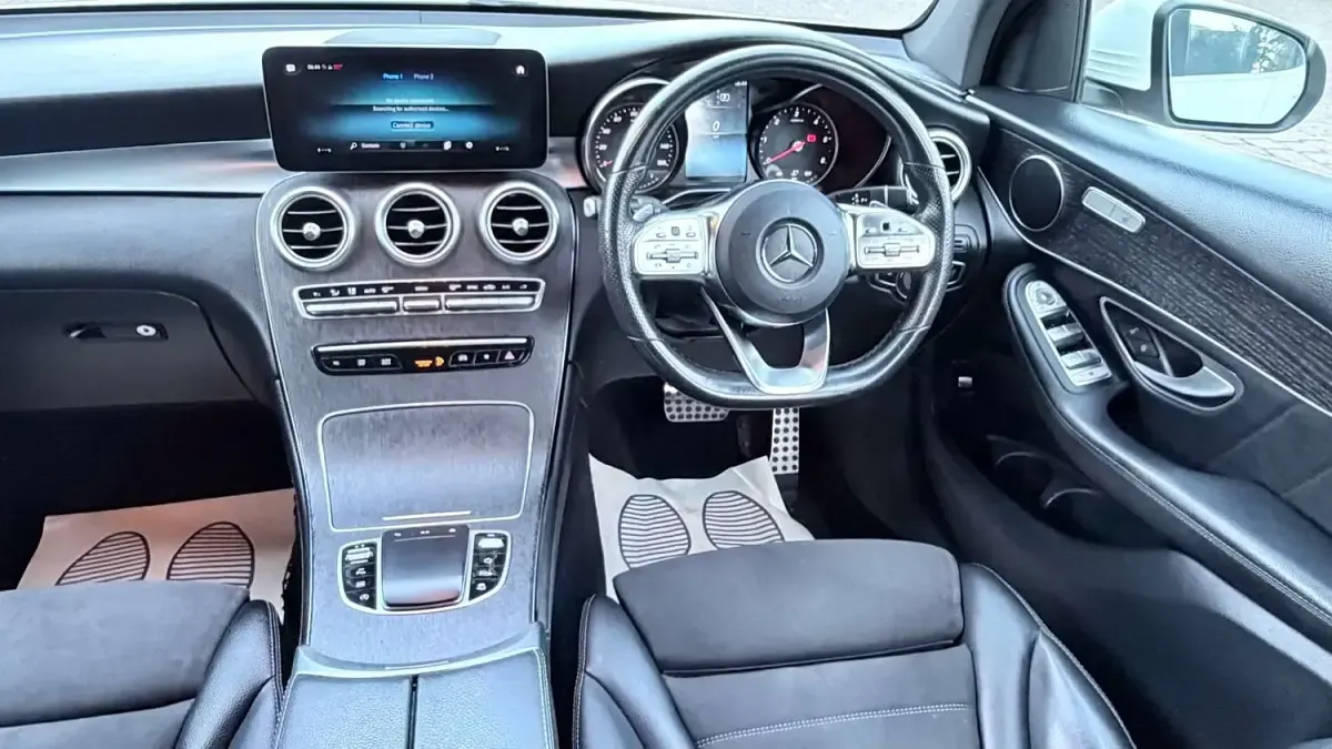 Used Mercedes GLC220 AMG line 2019 White SUV