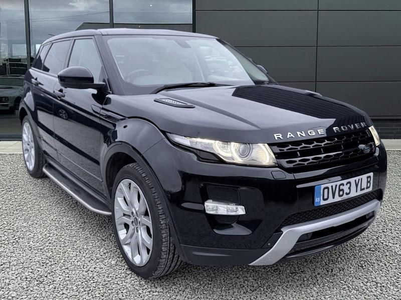 Begagnad Land Rover Range Rover evoque Dynamic 190 HK (139 kW) 2013 Svart SUV