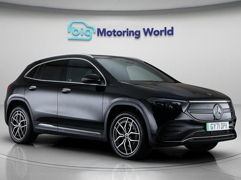 Black Used 2021 Mercedes EQA250 AMG Line Premium SUV | £22,200 (Fair price) - Image 1/4