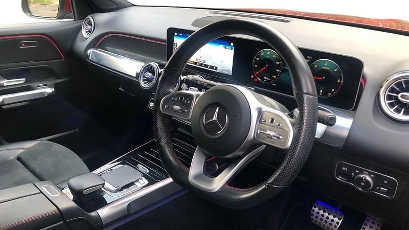 Used Mercedes GLB220 AMG line 2021 Red SUV