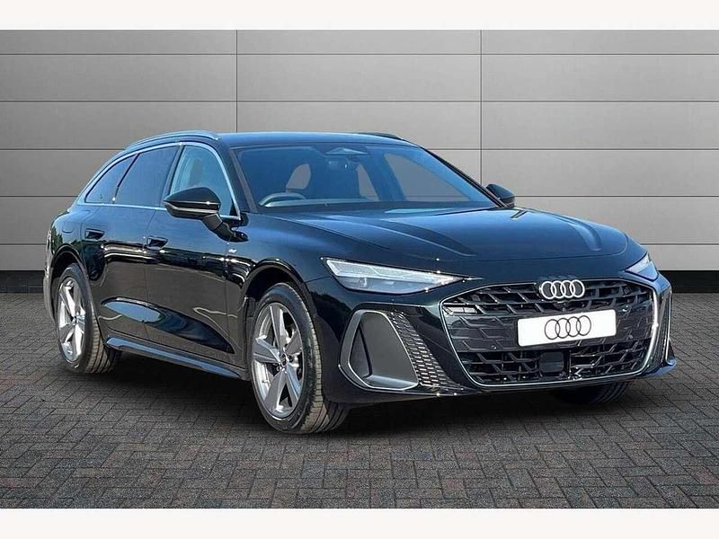 Mythos black Used 2025 Audi A6 S-Line Estate | £45,695 - Image 1/4