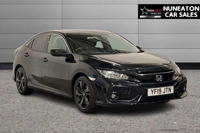 Black Used 2019 Honda Civic EX Hatchback | £13,500 (Fair price) - Image 1/1