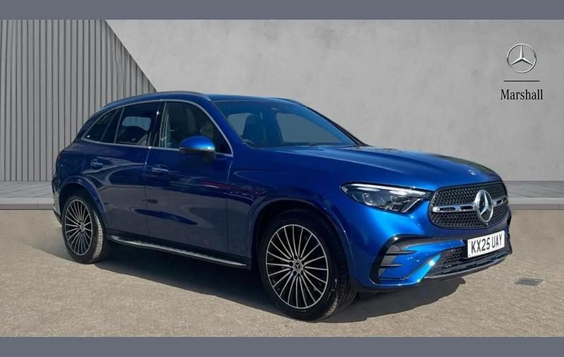 Used Mercedes GLC300 AMG Line Premium Plus 269 HP (197 kW) 2025 Spectral blue metallic SUV
