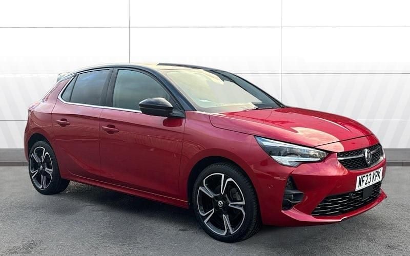 Used Vauxhall Corsa Ultimate 131 HP (96 kW) 2023 Red Hatchback