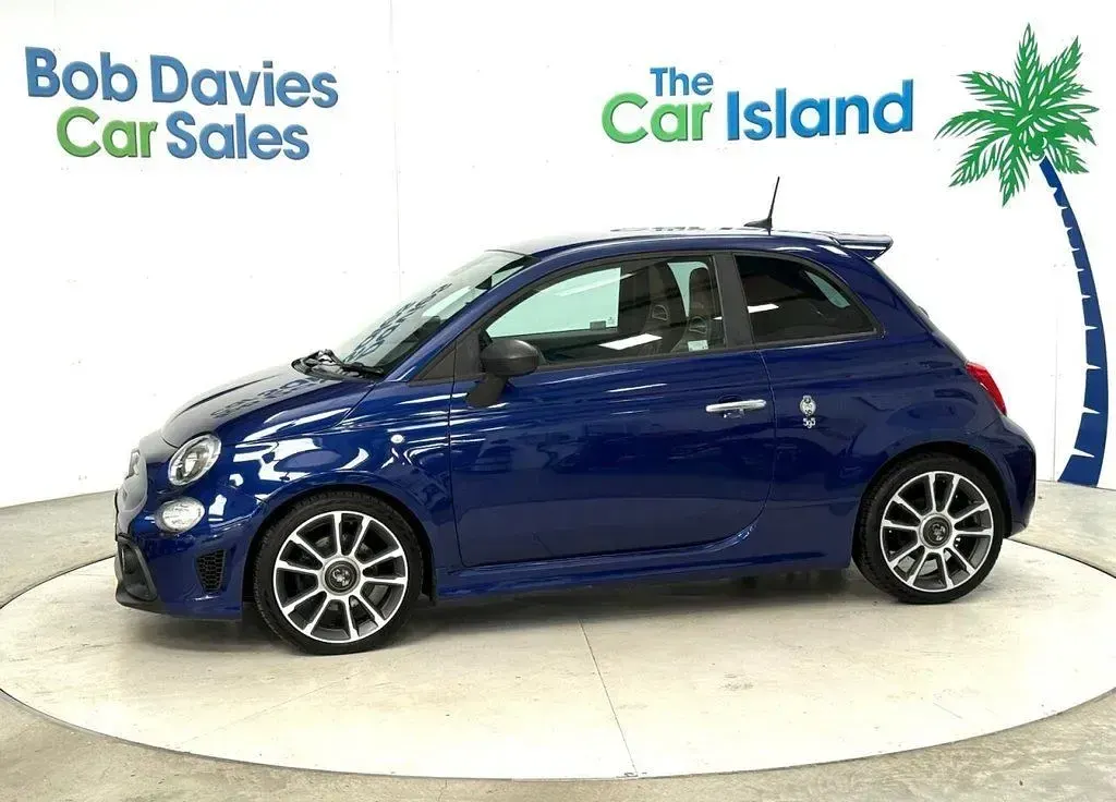 Used Abarth 595 70th Anniversary 165 HP (121 kW) 2020 Blue Hatchback